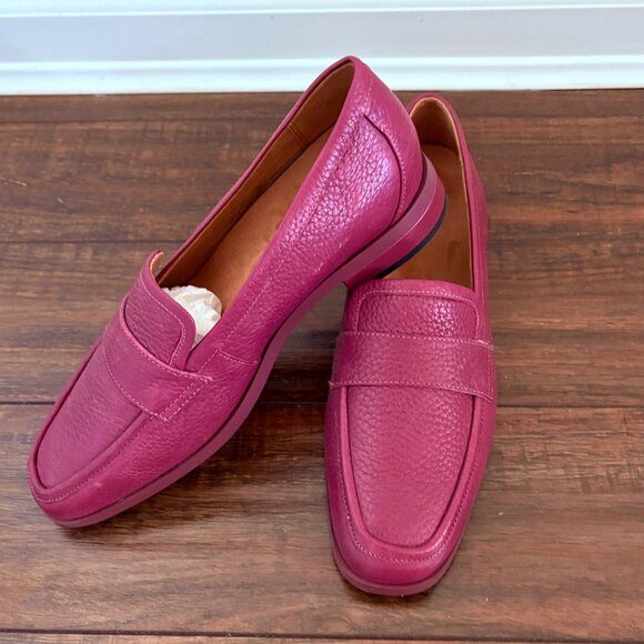 Vionic Sellah Orthotic Leather Loafer Shoes Women's Excellent Condition Size 8 - Picture 5 of 9